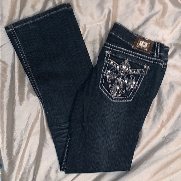 Miss Chic Jeans Denim - Miss Chic Jeans Blingy, Mid-rise & Bootcut!  👖 ❤️